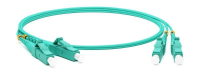 Патч-корд FC-D2-503-LC/PR-LC/PR-H-2M-LSZH-AQ волоконно-оптический(шнур) MM 50/125(OM3) LC-LC duplex 10G/40G LSZH 2м 34454 Hyperline pe577337 фото