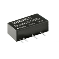 IB2415LS-1WR3 Преобразователь DC/DC 1 Вт, вход 24 VDC, выход 15 VDC, 0,067 A, SIP на плату MORNSUN pe1039674 фото