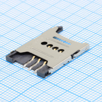 DS1138-06-06SS0BSR Разъем (картоприемник) SIM 6 конт., поверхн. монтаж на плату CONNFLY pe549691 фото