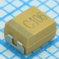 TAJB335K016RNJ Конденсатор танталовый твердотельный SMD типоразмер B, 16 В, 3.3 мкФ ±10%, 125°С KYOCERA-AVX pe551485 фото