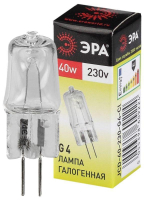 Лампа галогенная G4-JCD-40W-230V-Cl 40Вт G4 230В C0039280 Эра pe694077 фото