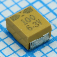 CA45-B016K106T Конденсатор танталовый твердотельный SMD типоразмер B, 16 В, 10 мкФ ±10%, XIANGYEE pe568125 фото