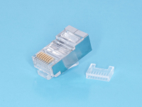 TPS5-8P8C-S Вилка RJ-45 кат.5 для одножильного кабеля cо вставкой, экранированная BrownBear pe389181 фото