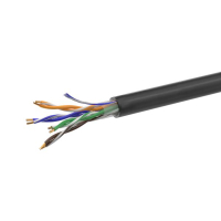 Кабель витая пара U/UTP кат.5E 4х2х24AWG solid CCA PE Out. 305м (м) 01-0301 Net.on pe653373 фото