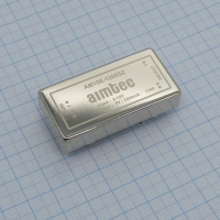 AM15E-2405DZ DC/DC, 15Вт, вход 18…36В, выход ±5В/±1.5А, изоляция 1500В DC, КПД 85%, максимальная емкостная нагрузка не более ±1000мкФ, 2x1