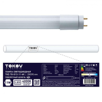 Лампа светодиодная 11Вт линейная T8 4000К G13 176-264В TKE-T8-G13-11-4K TOKOV ELECTRIC pe576318 фото