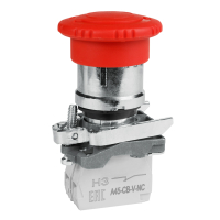 Кнопка ав ост возв пов OptiSignal D22 C4-ESTR-11 металл 1НО+1НЗ XB4BS8445 (10шт) 332179 КЭАЗ pe656959 фото