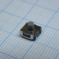 B3SL1022P Кнопка тактильная 6.2Х6.5Х2.5mm h=2.6мм 1.96N(200гр) 0.05А 12В 100000циклов SMD монтаж OMRON pe357952 фото