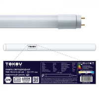 Лампа светодиодная 22Вт линейная T8 4000К G13 176-264В TKE-T8-G13-22-4K TOKOV ELECTRIC pe576320 фото