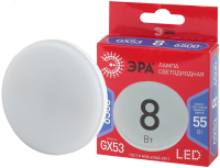 Лампа светодиодная RED LINE LED GX-8W-865-GX53 R 8Вт GX таблетка 6500К холод. бел. GX53 Б0045333 Эра pe661313 фото