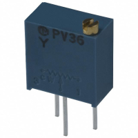 PV36Y502C01B00 Потенциометр керметный 5кОм 0.5Вт монтаж в отверстие BOURNS pe355649 фото