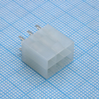 DS1073-01-2X3MVT6 Разъем штыревой двухрядный прямой на плату 6 контактов 2х3, шаг 4,2мм CONNFLY pe318017 фото