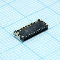 475710001 Разъем карты micro SD 1.10мм с ключом высота 2.20мм золоченое покрытие 0.762мкм Molex pe433474 фото