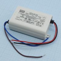 APV-35-24 AC-DC, 36Вт, вход 90…264В AC, выход 24В/1.5А, изоляция 3750В AC, в кожухе 84х57х29.5мм, -30…+70°С Mean Well pe302148 фото