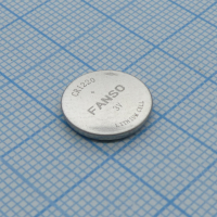 CR1220 Li, MnO2 батарея типоразмера R12, 3В, 0.038Ач, стандартная форма, -20...70 °C Fanso pe385604 фото