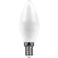 Лампа светодиодная LED 13вт Е14 белый матовая свеча 55164 Feron pe801863 фото