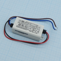 APV-8-12 AC-DC, 8Вт, вход 90…264В AC, выход 12В/0.67А, изоляция 3750В AC, в кожухе 60х30х23.5мм, -30…+70°С Mean Well pe302151 фото