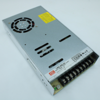 LRS-450-24 AC-DC, 451.2Вт, вход 90…264В AC (переключатель), 47…63Гц, выход 24В/18.8A, рег.вых=22.8…26.4В, изоляция 3000В AC, в кожухе 225х124х35мм, -25…+70°С Mean Well pe528457 фото