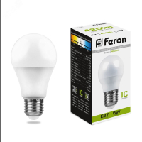 Лампа светодиодная LED 5вт Е27 белый шар 25405 Feron pe802121 фото
