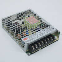 LRS-100N2-24 AC-DC, 100.8Вт (пиковая до 200%), вход 85…264В AC, 47…63Гц / 120…370 В DC, выход 24В/4.2A, рег. вых 21.6…28.8В, изоляция 4000В AC, КПД 90%, в кожухе 129х97х30мм, -30…+70°С Mean Well pe684361 фото