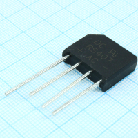 RS407 Диодный мост 4А 1000В DC Components pe428873 фото