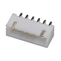 DS1069-6MVW6X Разъем штыревой однорядный на плату 6 контактов, шаг 2,5мм CONNFLY pe391497 фото