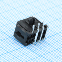 DS1073-04-2X3MRB6 Разъем штыревой двухрядный угловой на плату 6 контактов 2х3, шаг 3,0мм CONNFLY pe523337 фото