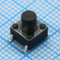 IT-1102WB8-160G-G Кнопка тактильная миниатюрная SMD (6*6*7.0) 4 pin Switronic pe430410 фото