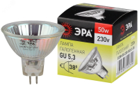Лампа галогенная GU5.3-JCDR (MR16) -50W-230V-Cl ЭРА C0027365 Эра pe694090 фото