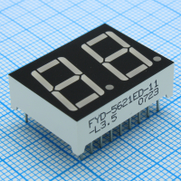 FYD-5621ED-11-L3.5 2-х разрядный индикатор 14.2мм ОК красный 26-38мКд FORYARD pe591691 фото