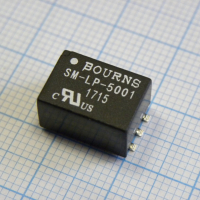SM-LP-5001E Audio Transformer 1:1 2000Vrms 115Ohm Prim. DCR 115Ohm Sec. DCR ±0.25dB BOURNS pe330827 фото