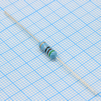 MF505R1JTB055 Резистор металлопленочный 0.5Вт 5.1Ом ±5% ±100 ppm/°C HK Resistor pe855371 фото