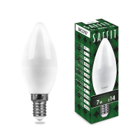 Лампа светодиодная LED 7вт E14 белый матовая свеча 55031 Feron pe802123 фото
