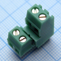 DG381B-3.81-04P-14-00A(H) Винтовой клеммный блок c рельефной обоймой, 4 контактов. Серия DG381B-3.81 Degson pe90699 фото