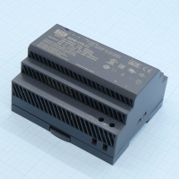 HDR-150-24 AC-DC, 150Вт, вход 85...264 В AC 47...63Гц/120...370В DC, выход 24В/6.25А, рег. выхода 21.6…29В, изоляция 3000В AC, в кожухе на DIN-рейку, 105х90х54.5мм, -30...+70°С Mean Well pe368715 фото