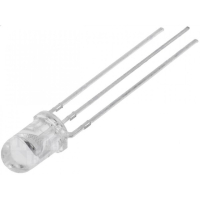 BIR-BM13J4G Инфракрасный светодиод 5мм 940нм прозрачный 15° Bright LED pe341324 фото