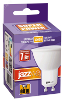 Лампа светодиодная PLED-SP 7Вт PAR16 3000К тепл. бел. GU10 520лм 230В 1033550 Jazzway pe575820 фото
