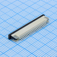 DS1020-07-20VBT1A-R FPC разъем для шлейфа на плату, поверхностный монтаж 20pin, шаг 1.00мм (контакты снизу) CONNFLY pe541517 фото