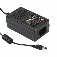 GST18A09-P1J Адаптер настольный, AC-DC, 18Вт, вход 85...264B AC 47...63 Гц,, выход 9B/2A, изоляция 3000В AC, 93x54x36мм, -30...+70°С, сетевой разъём IEC320-C14, выходной разъем 11, диам. 5.5х2.1мм Mea pe416333 фото