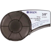 brd139732 M21-375-595-PL лента 9.53 мм/6.4 м, винил, белый на фиолетовом BRADY pe942926 фото