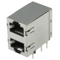 5569381-1 Модульный разъем, Cat5, Modular Jack, 2 x 1, Stacked, 8P8C, Cat5 TE Connectivity pe332880 фото
