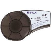 brd139734 M21-750-595-PL лента 19.05 мм/6.4 м, винил, белый на фиолетовом BRADY pe942928 фото