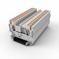 Проходная клемма UPT-2.5-GY UTL pe853586 фото