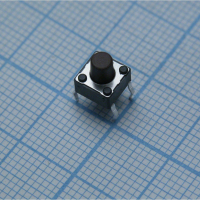 DTS-63N-V Кнопка тактильная 50мА 12В 6 х 6 х 7 200000 циклов коричневая 160гр DPT pe81234 фото