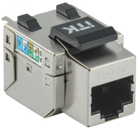 Модуль Keystone Jack кат. 5E FTP 110 IDC 90 град. для розетки CS1-1C5EF-11 IEK pe824403 фото
