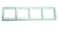 Рамка 4-м Mimoza горизонт. крем 32039 Makel pe657493 фото