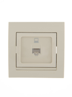 DERIY Розетка RJ45 крем 702-0303-139 Lezard pe825429 фото