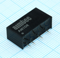 AM1DR-0503SH30JZ DC/DC, 1Вт, вход 4.5…5.5В, выход 3.3В/0.2А, изоляция 3000В DC, КПД 60%, максимальная емкостная нагрузка не более 220мкФ, SIP7, 19.5x7.2x10мм, -40…85°C, пластик AIMTEC pe523861 фото