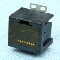 1-338088-6 Разъем RJ45, Розетка на плату, 8P8C,  Монтаж: Поверхностный TE Connectivity pe332886 фото