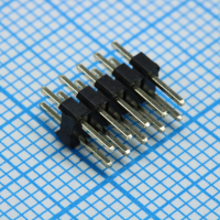 DS1025-05-2X5P8BV1-B Разъем штыревой двухрядный, вилка на плату прямая 10 контактов (2х5), шаг 2мм CONNFLY pe522838 фото